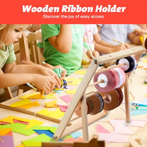 Wooden Ribbon Storage Racks L408