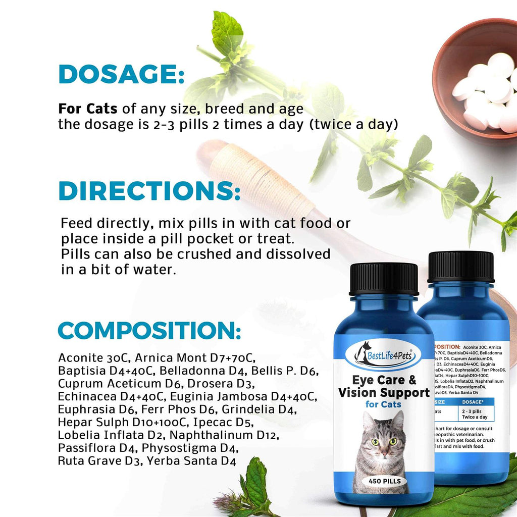 Eye Care and Vision Support for Cats D625915