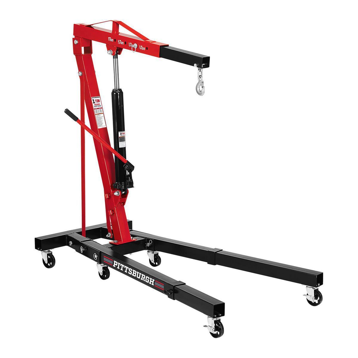 1 Ton Capacity Foldable Shop Crane E50606