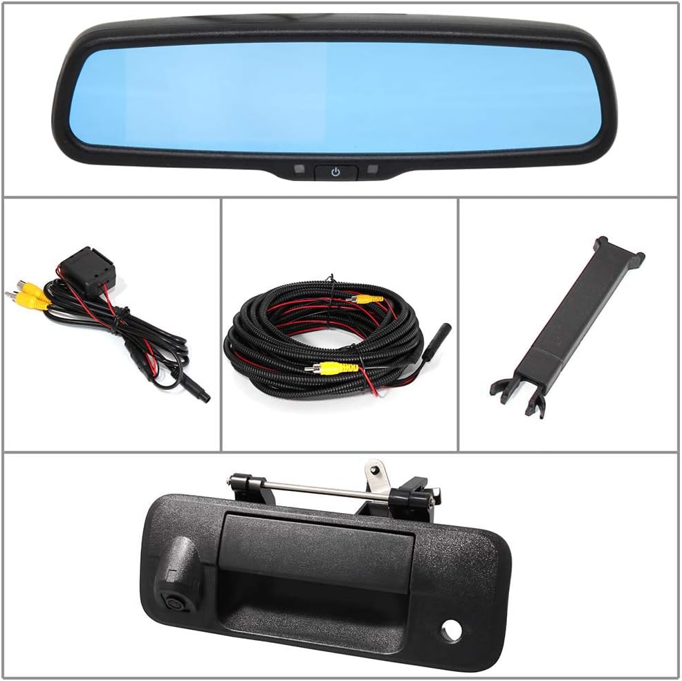 Rear View Mirror Monitor with Backup Camera Kit L767