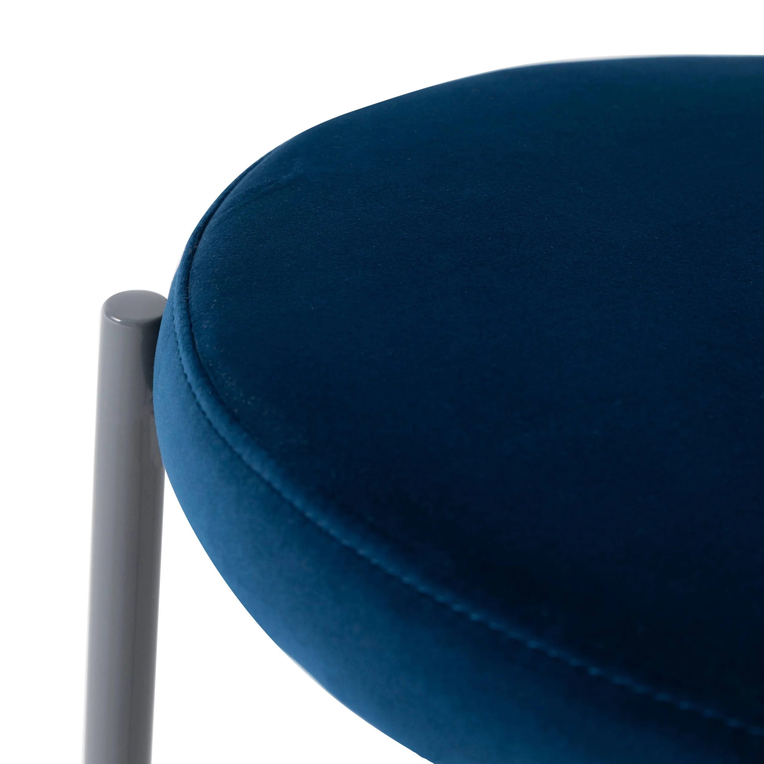 Navy Blue Velvet Dining Chair Set of 4 R44871