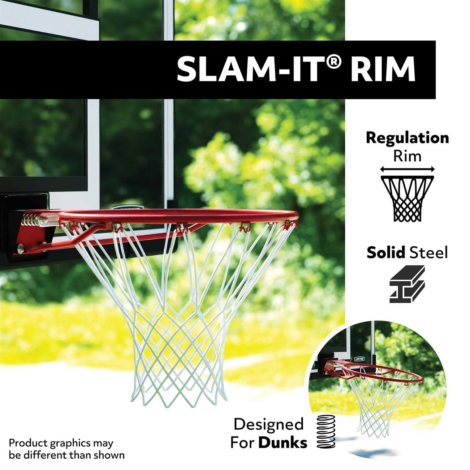 Basketball Backboard and Rim Combo Y568