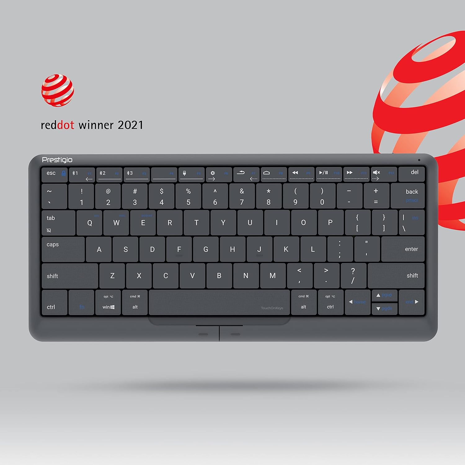 Smart Bluetooth Wireless Keyboard with Touchpad S666718