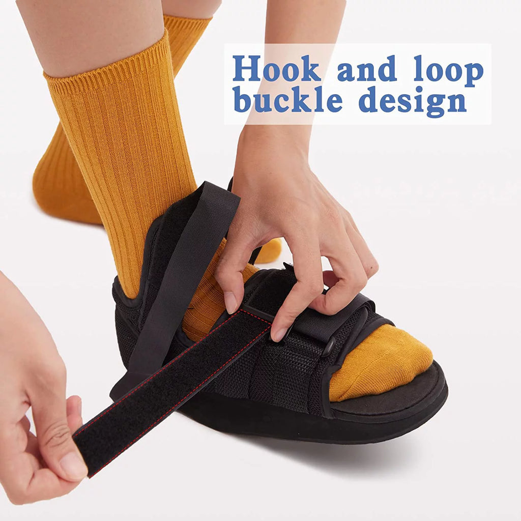 Heel Wedge Healing Shoe Lightweight Medical Orthopedic Foot Brace Off-loading Shoes H210
