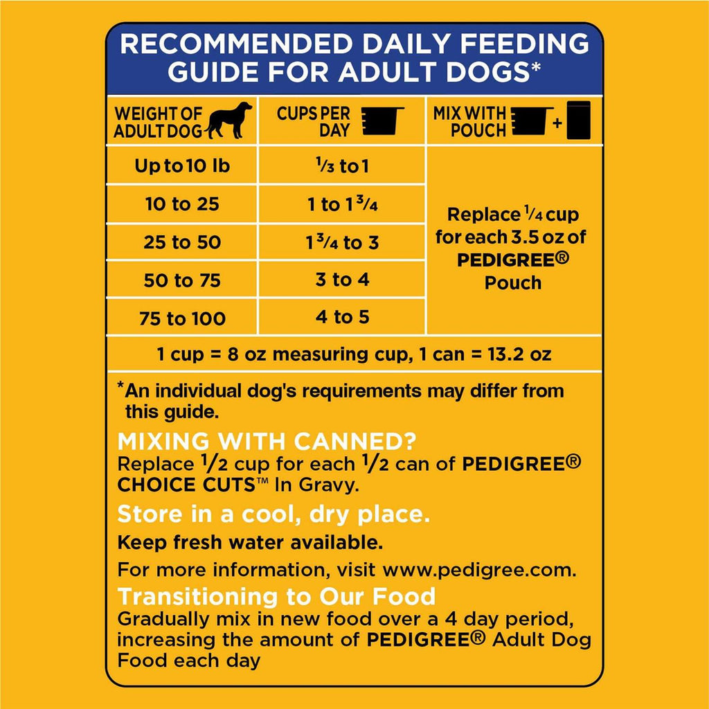 Pedigree Adult Complete Nutrition Roasted Chicken Rice & Vegetable Dry Dog Food R184915