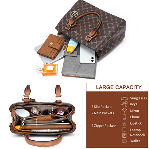 Medium Leather Top Handle Satchel Handbag Z896