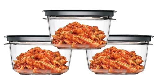 12 Piece Food Storage Set with 6 Containers and 6 Lids N7856