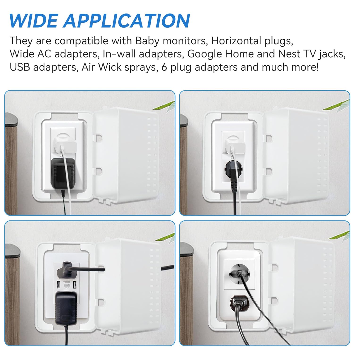 2Pack Extra Large Outlet Covers Box S51096