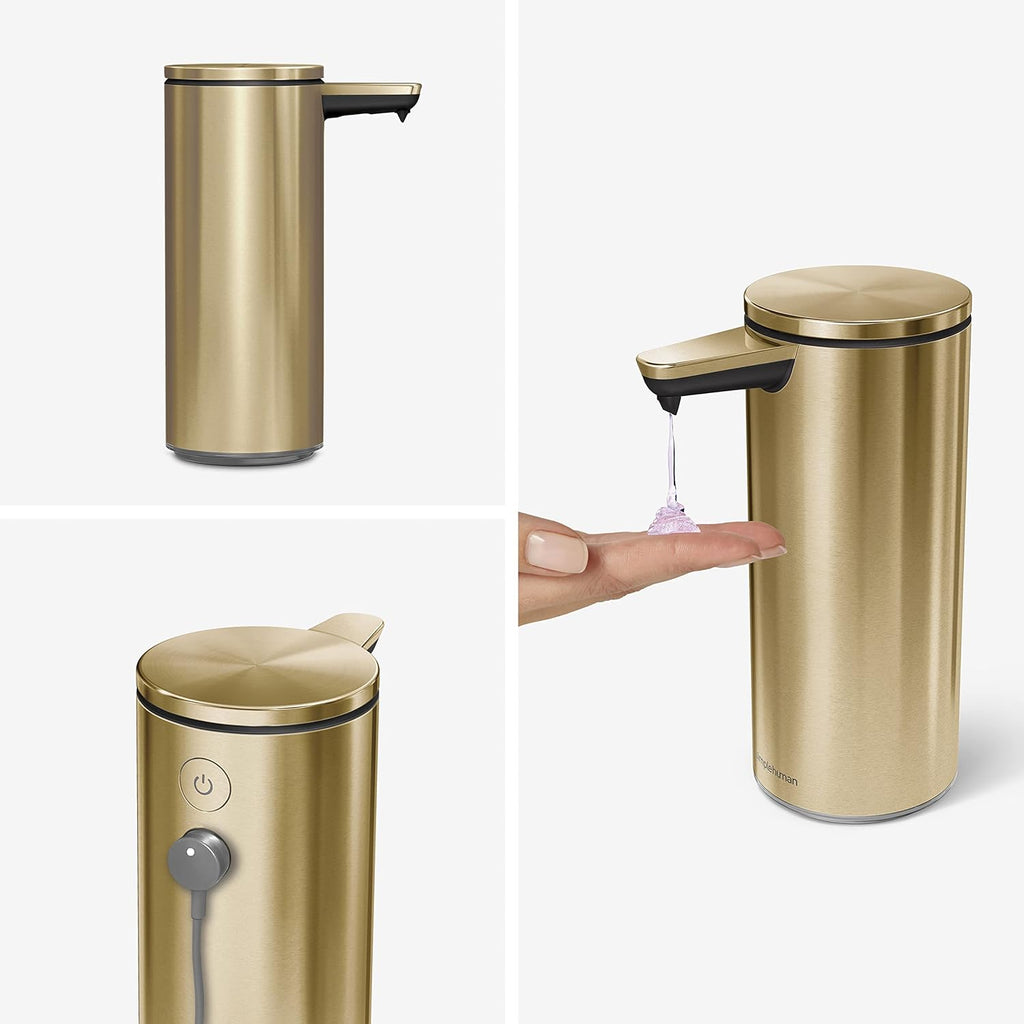 9 oz Touch-Free Rechargeable Sensor Liquid Soap Pump Dispenser N279923