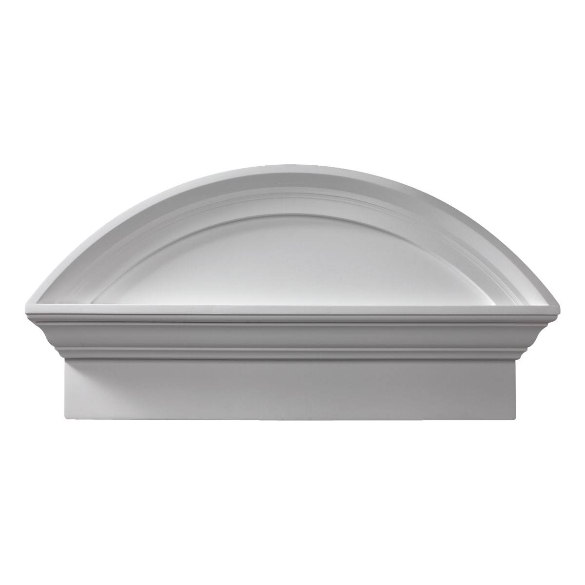Combination Segment Arch Pediment, Urethane Z868