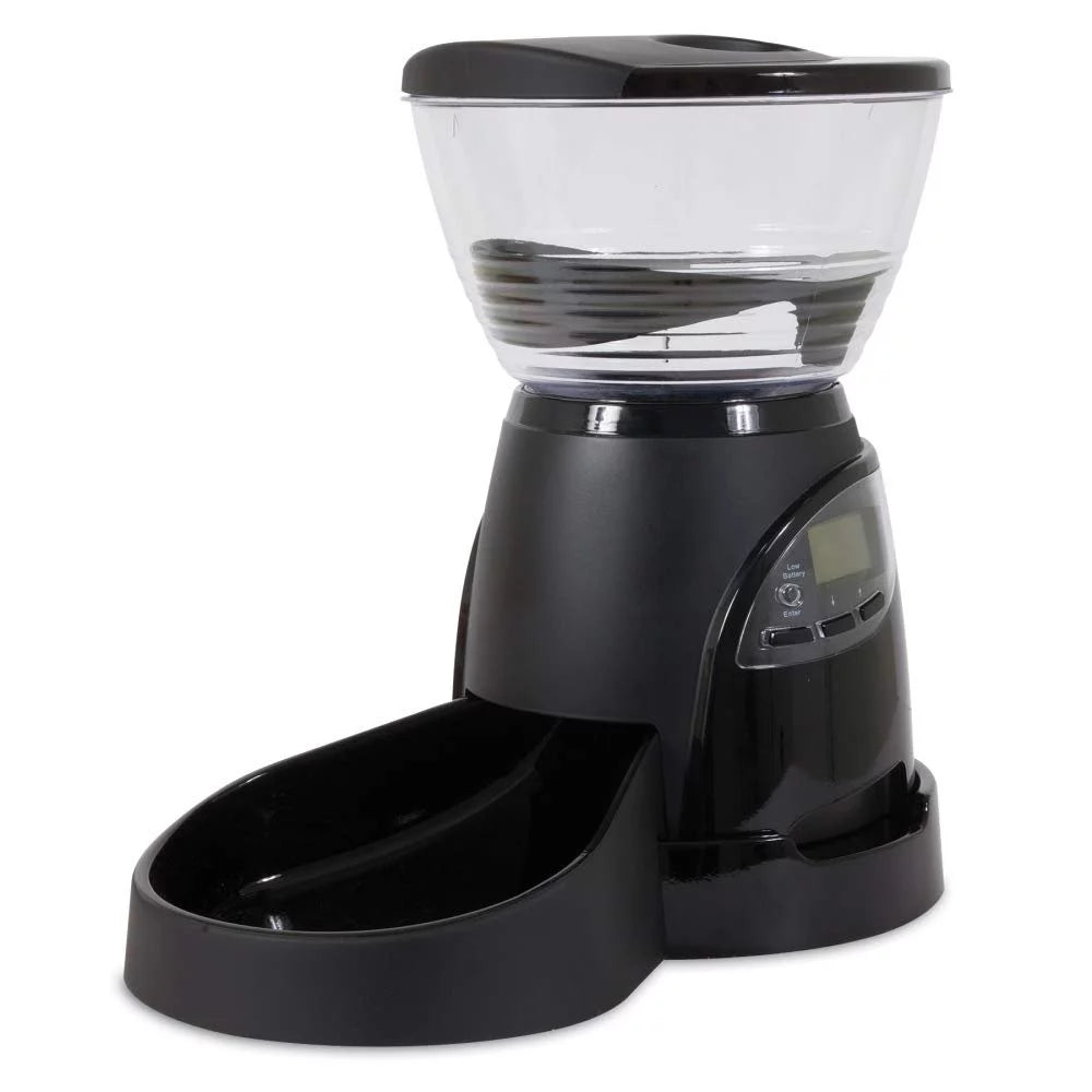 Programmable Dog and Cat Food Dispenser, 18 Cup Y524503