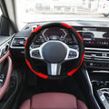 15 Inch Microfiber Leather Car Steering Wheel Cover E845292
