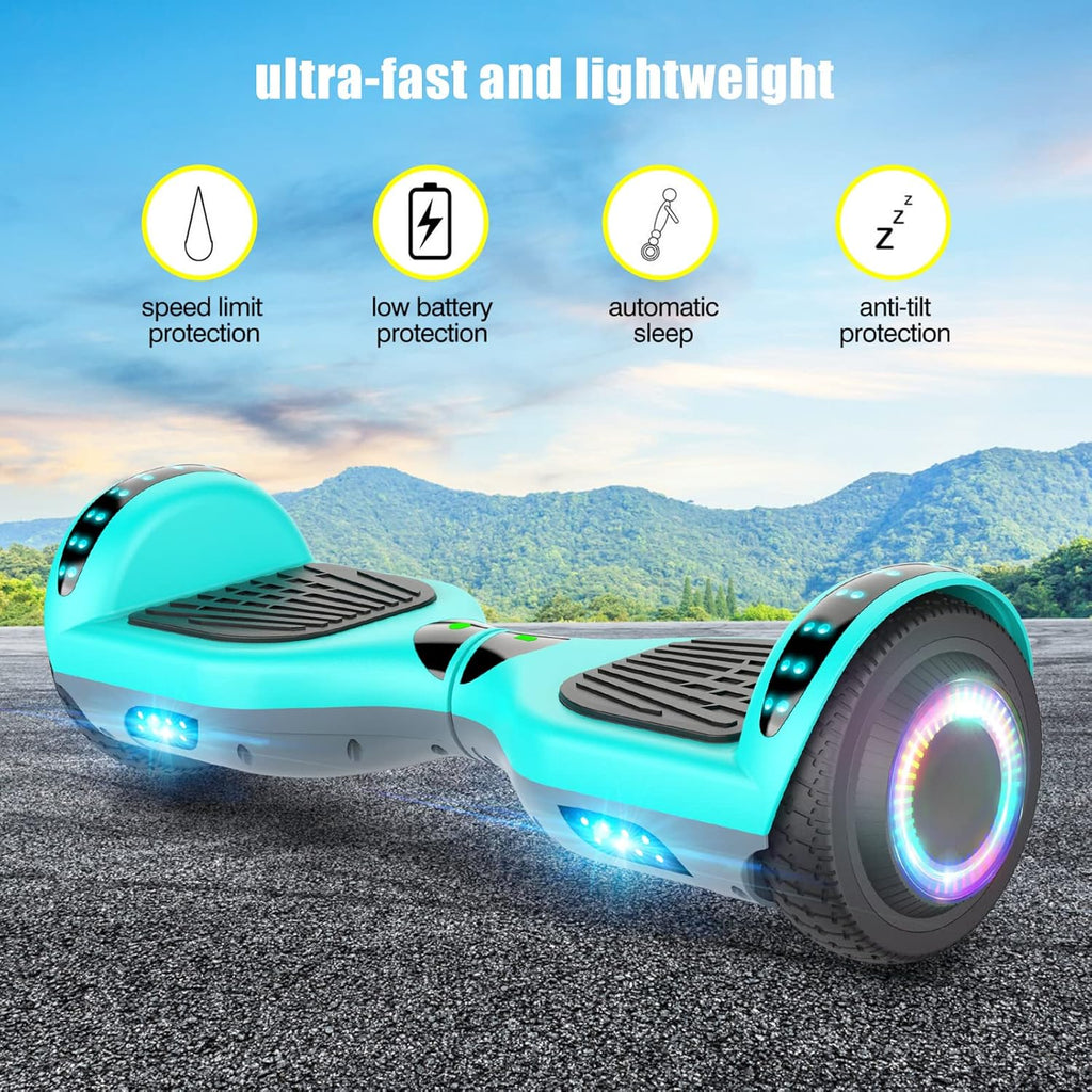 6.5" Two-Wheel Self Balancing Hoverboard (Blue) K50232