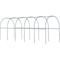 8 ft. x 4 ft. x 8 ft. 6 in. Round Greenhouse Frame I13172