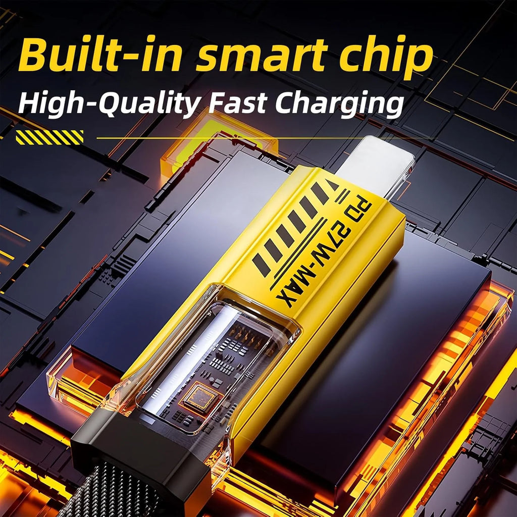 4-in-1 6.6FT fast charging cable with LED display U119