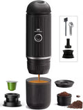 Black Portable Electric Espresso Coffee Maker with 19 Bar Pressure E808824