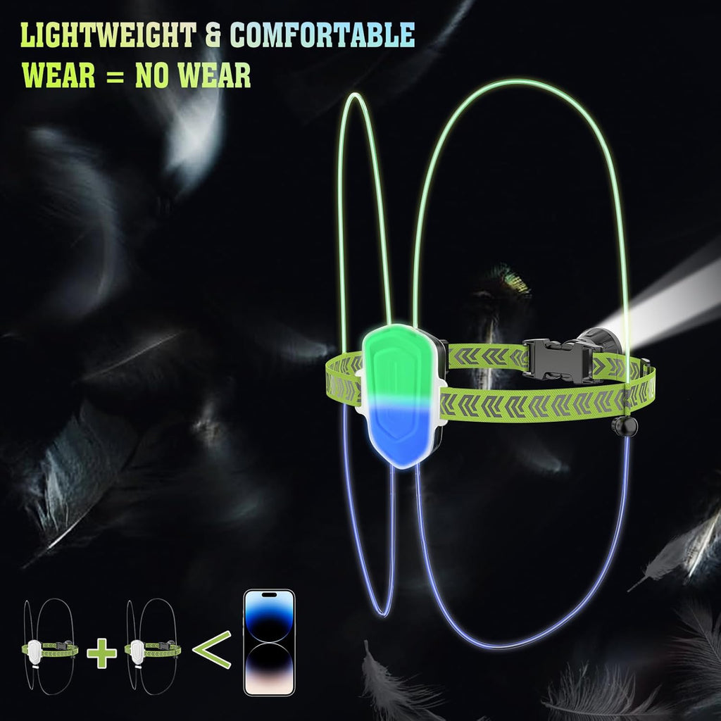 7 Lights Colors Rechargeable LED Reflective Vest G633