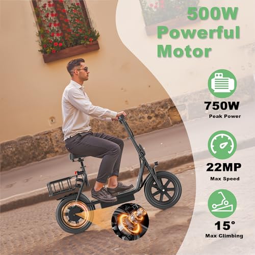 Electric Scooter with Folding Dual Braking Dual Suspension L59685