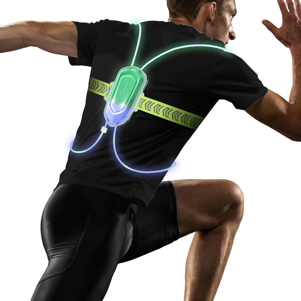 7 Lights Colors Rechargeable LED Reflective Vest G633