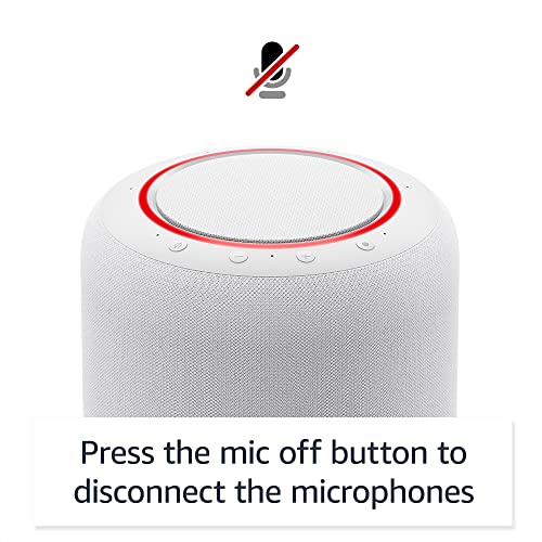 Glacier White Echo Studio Smart Speaker W3124