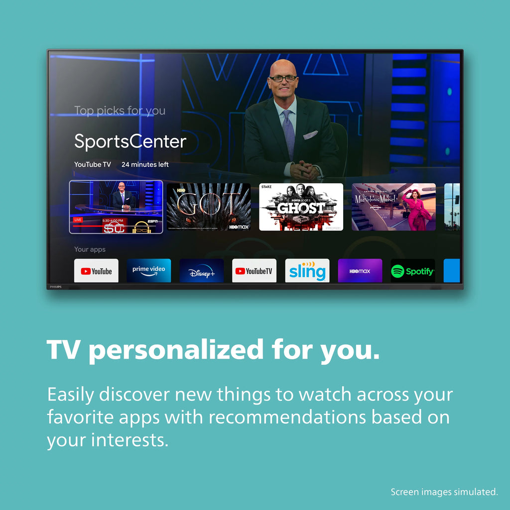 55 Class 4K Ultra HD Google Smart LED TV B34649