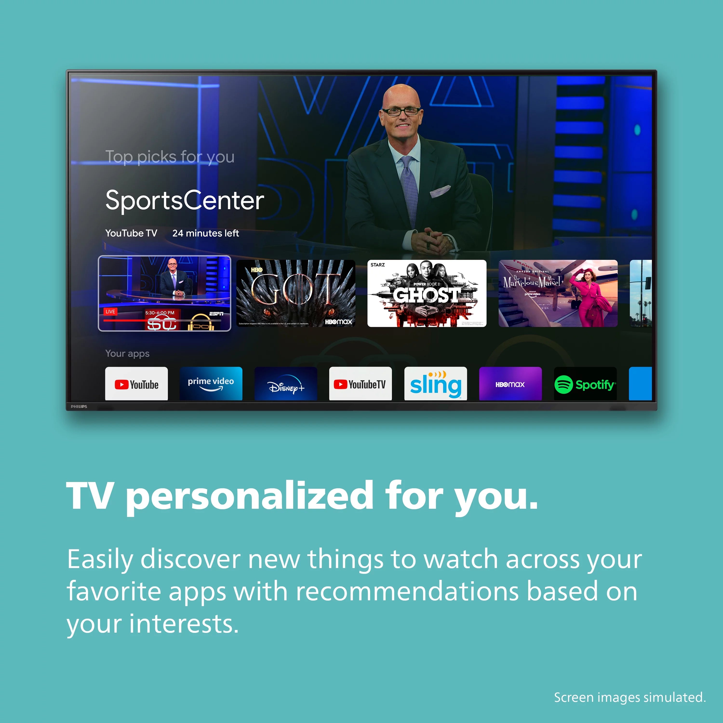 55 Class 4K Ultra HD Google Smart LED TV B34649
