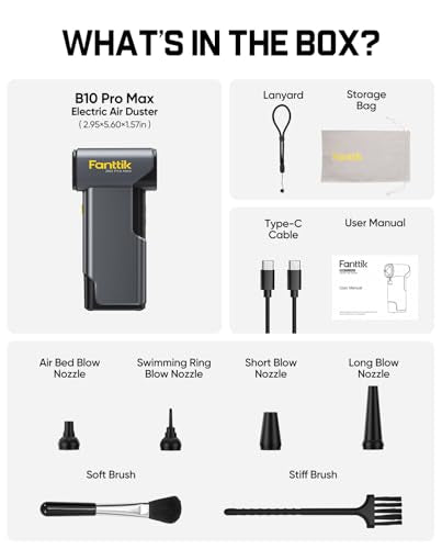 130000RPM Electric Air Duster with Rechargeable Battery Z731