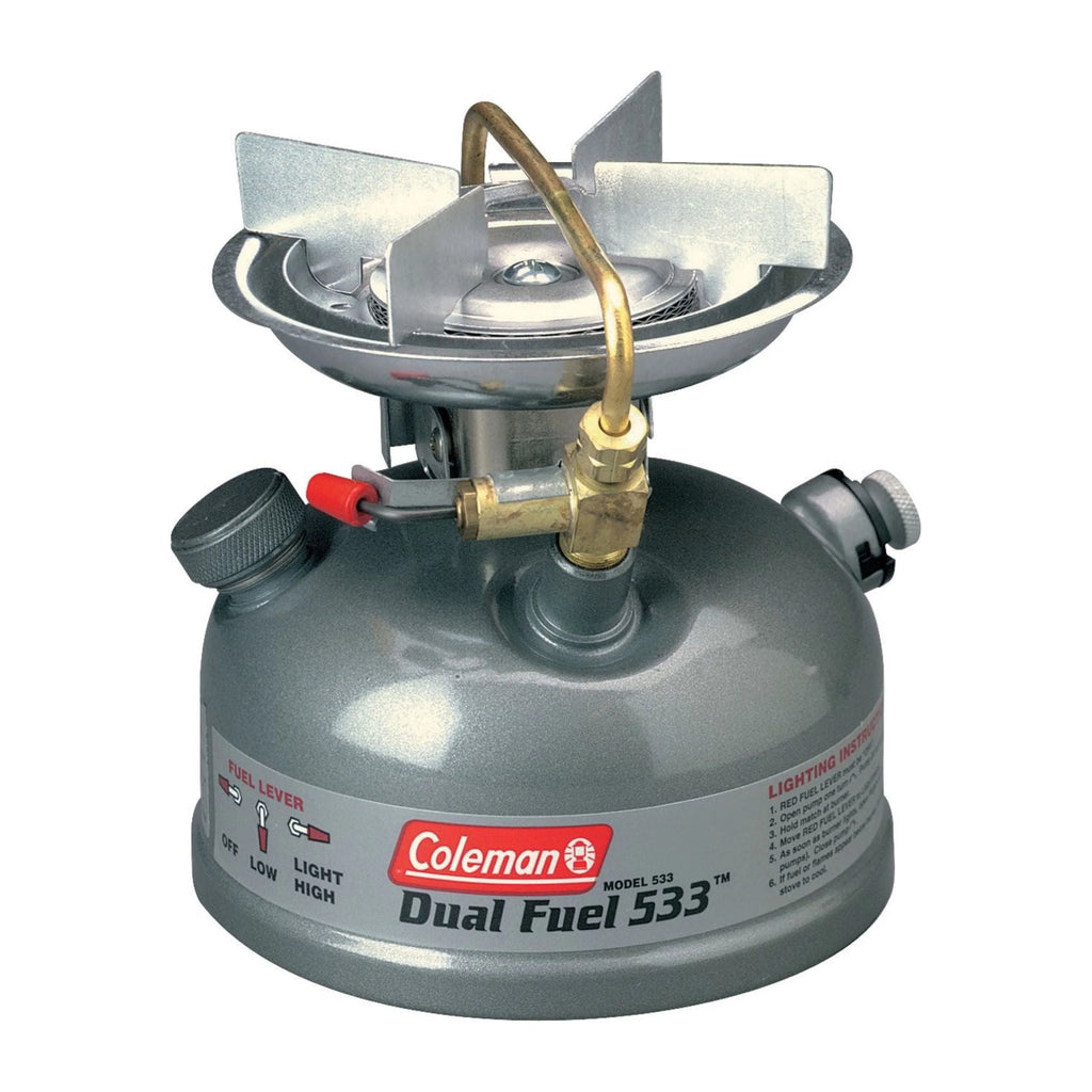 Compact Dual Fuel Camping Stove, 1-Burner M603444