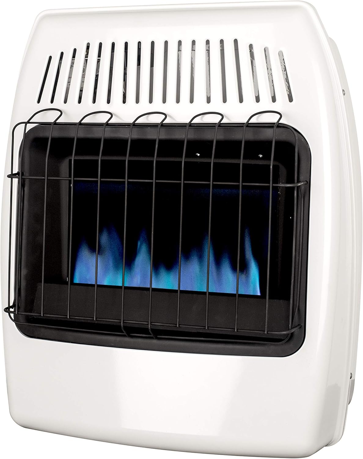 White 20,000 BTU Natural Gas Wall Heater R444