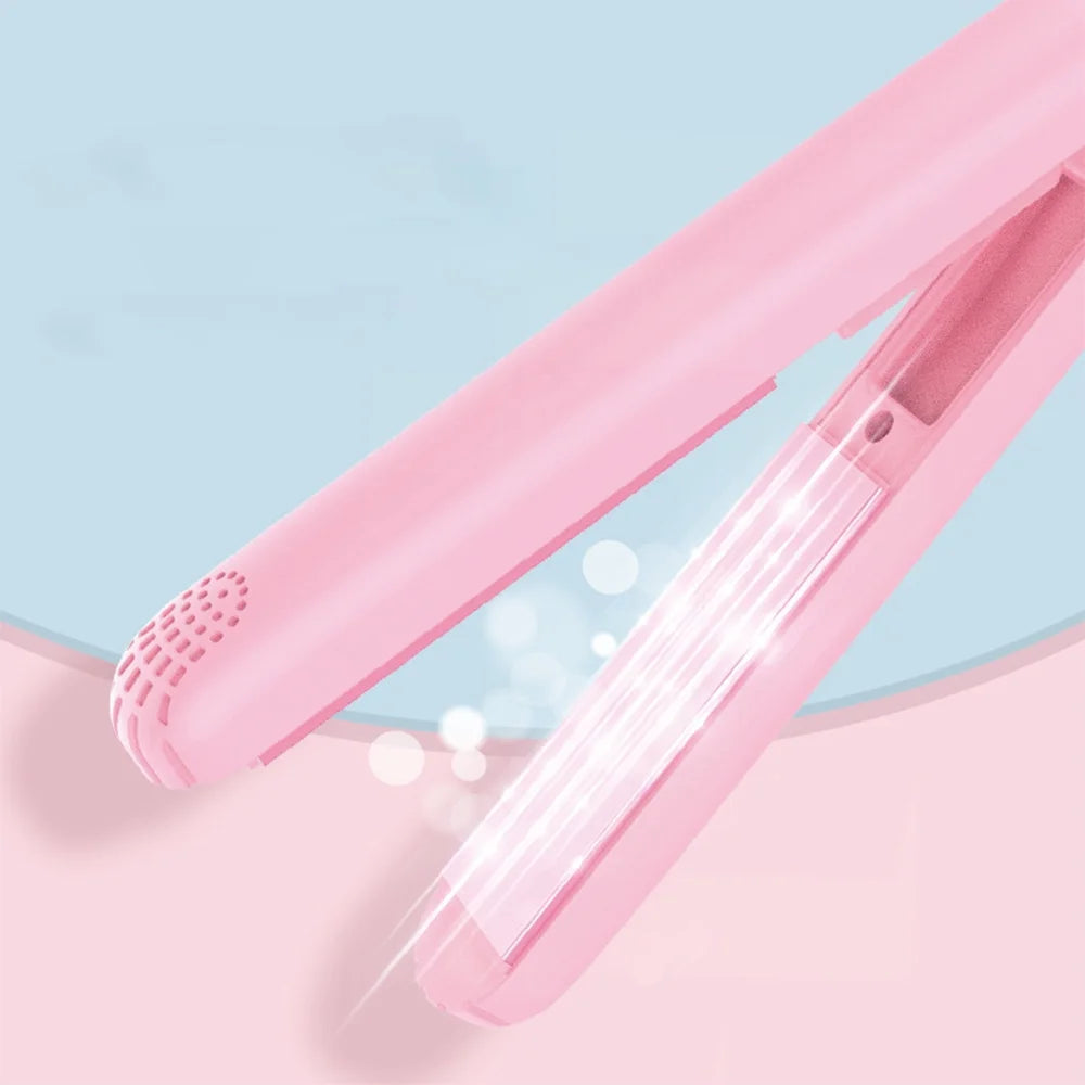 Blue Ceramic Tourmaline Mini Hair Straightener L781