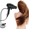 Stainless Steel 360 Degree Rotating Hair Dryer Holder Stand with Suction Cup H24675