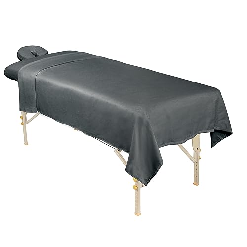 Deluxe Quilted Fleece Massage Table Pad Set with Face Cradle Cover U743