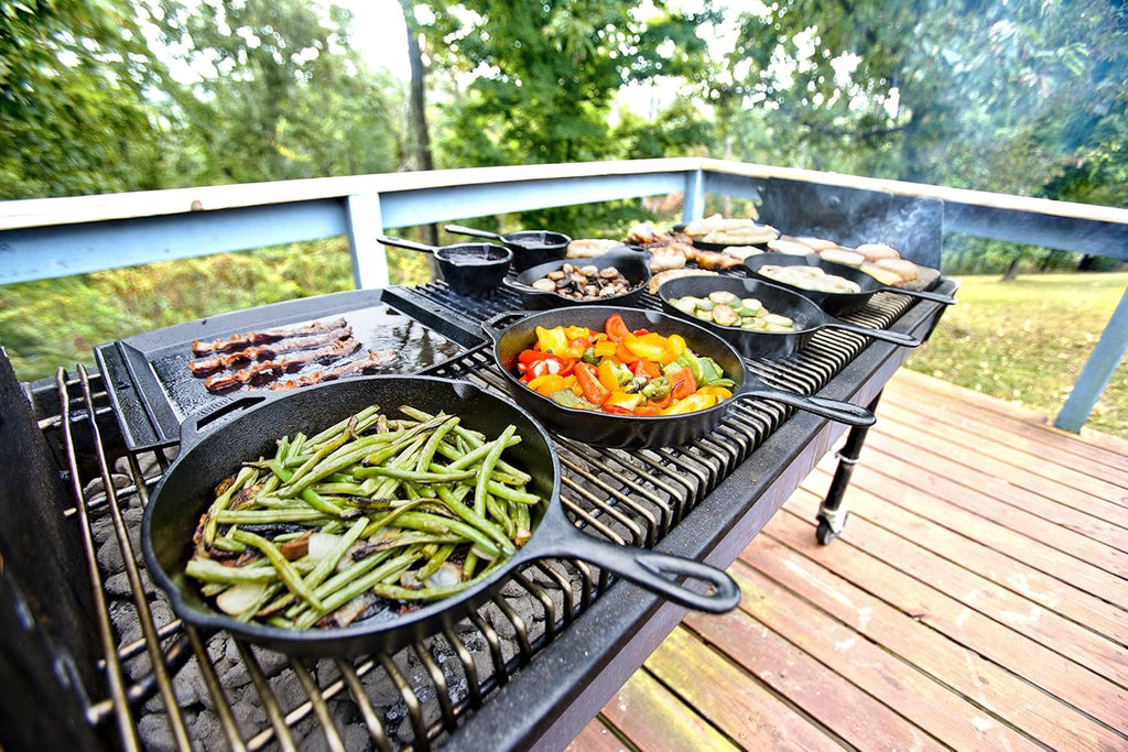 17 Inch Pre-Seasoned Cast Iron Skillet V28836