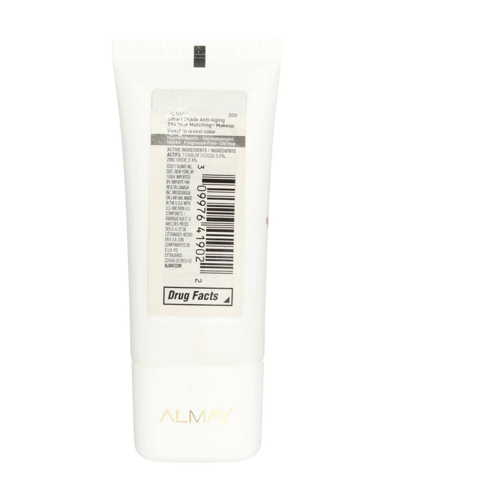 Light Medium/200 Anti-Aging Makeup, 1 Fluid Ounce J911317