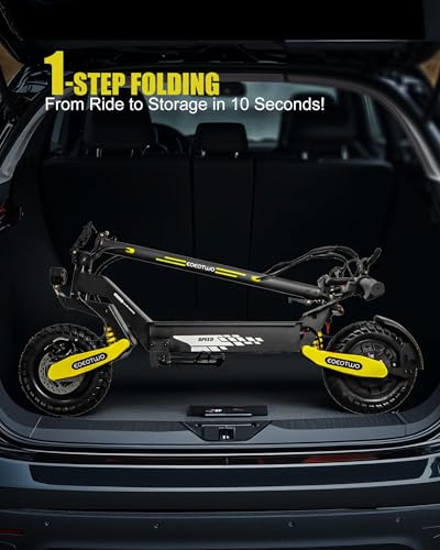 1200W Off Road Electric Scooter with 11" Tires Y777