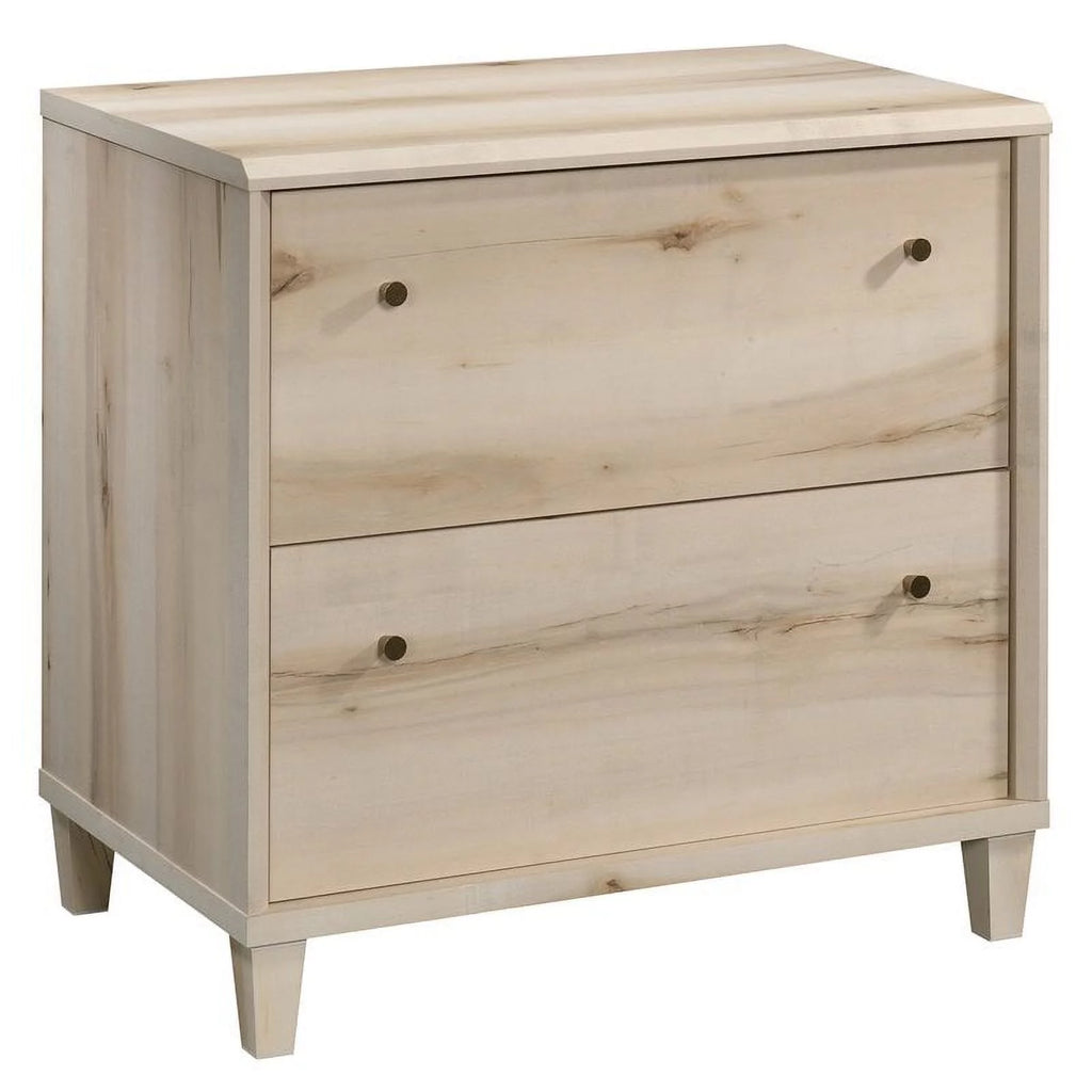 Contemporary Engineered Wood Lateral File Cabinet in Maple W923