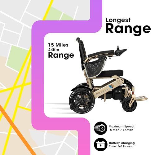 Blue Electric Wheelchair F868339