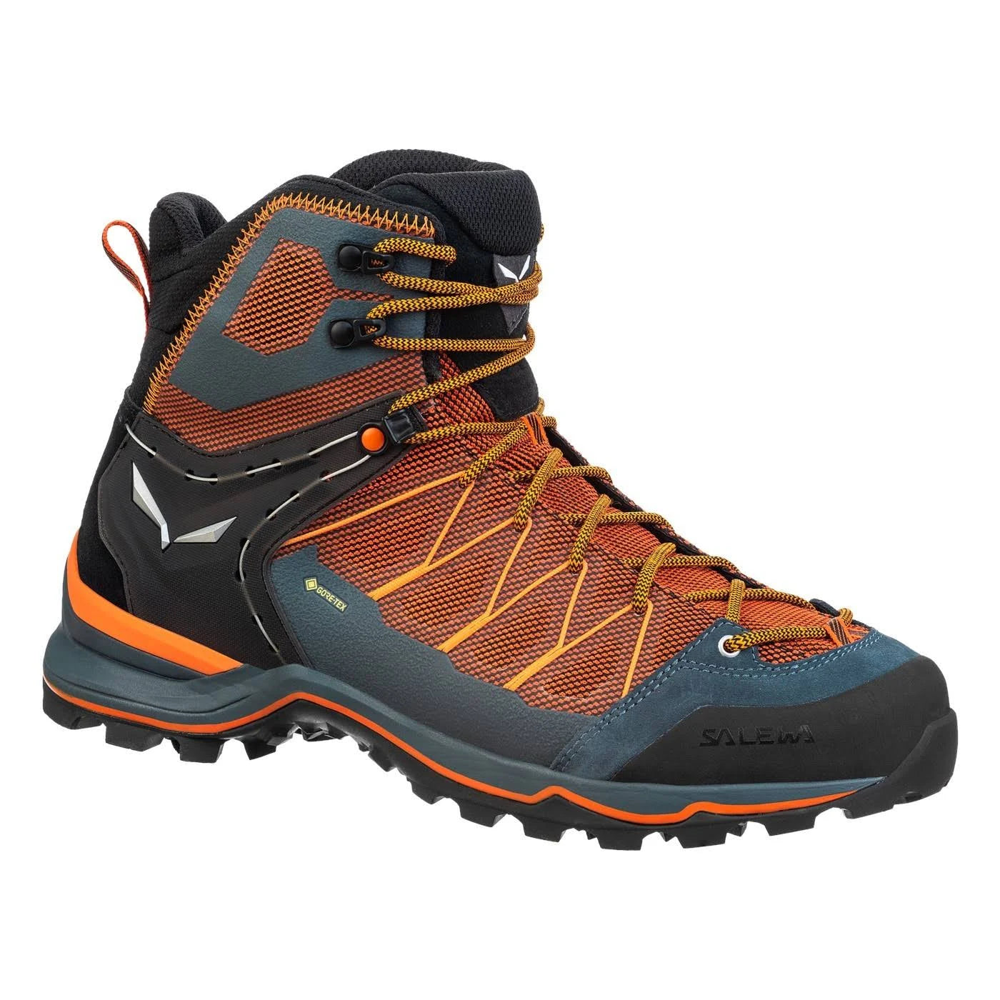 Black Out/Carrot Men's Mountain Trainer Mid GTX W977