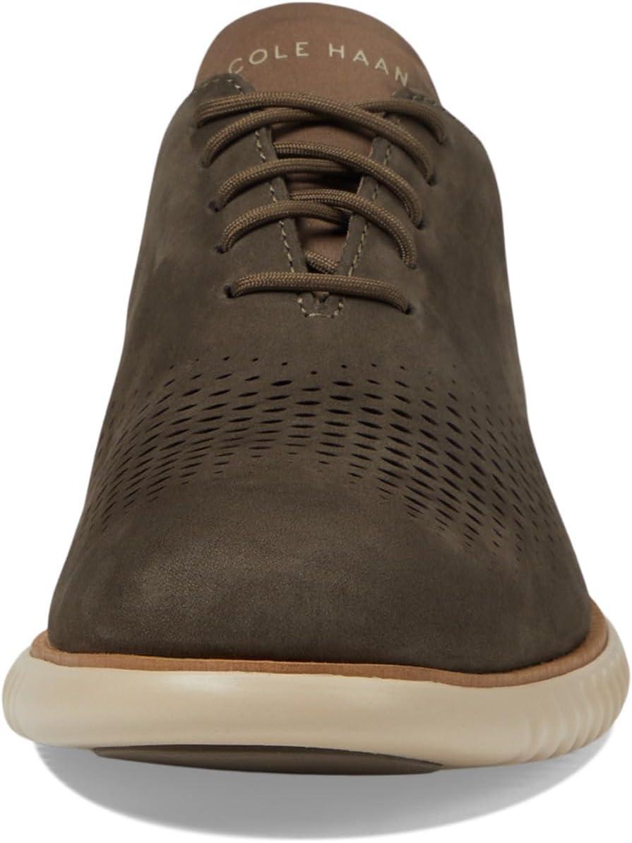 Deep Olive Nubuck/Oat Oxford Shoes F9873
