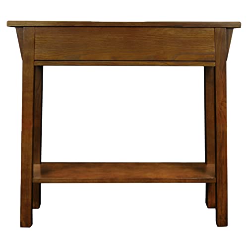 Medium Oak Solid Wood Console Table K873801