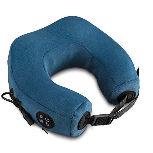 Travel Neck Pillow with Vibration Heat Shiatsu Massage H330