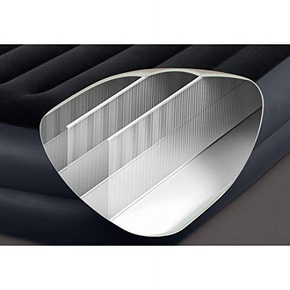 Twin Pillow Rest Raised Airbed with Internal Pump Y896072