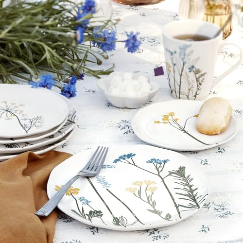 White 12 Count Dinnerware Set L717