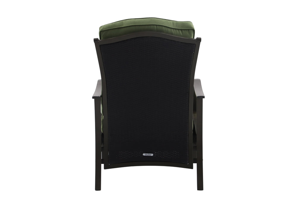 Green Steel Outdoor Recliner W8055