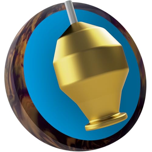 Purple/Gold Bowling Ball H613