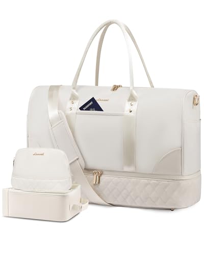 Travel Bag with Shoe Compartment, 3 Pcs Set R30023