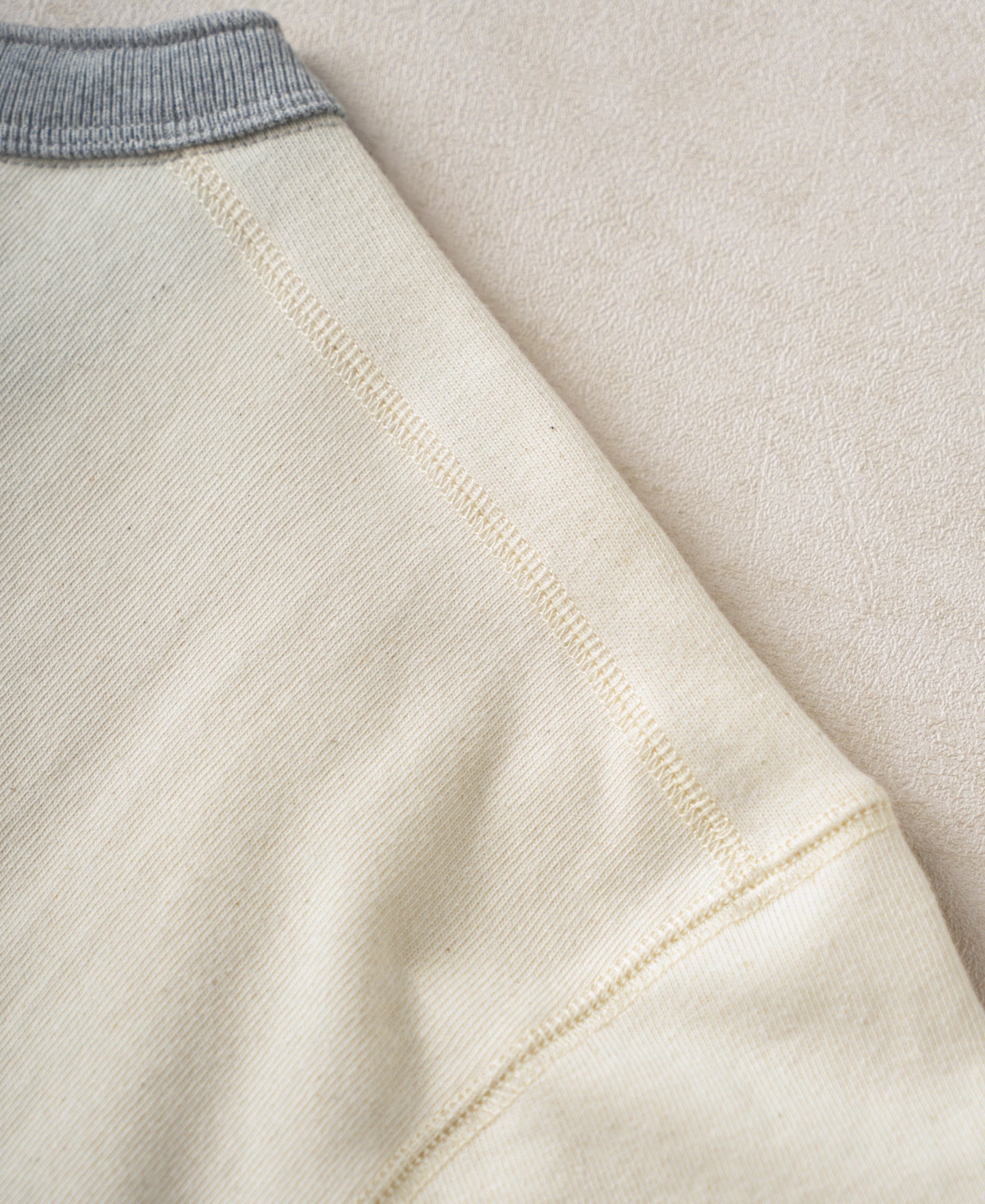 Heavyweight Cotton Tubular Short-Sleeve Henley Shirt
