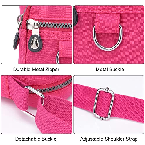 Nylon Waterproof Crossbody Shoulder Bag Z9384