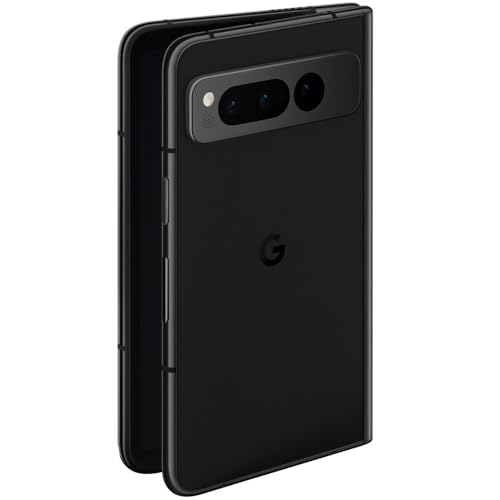 Obsidian 256 GB Foldable 5G Smartphone with Telephoto Lens and Ultrawide Lens P73625