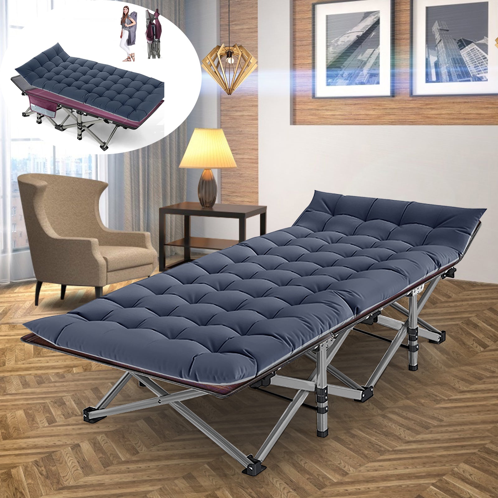 Folding Camping Cot R5573